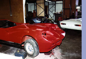 Three F2s in various stages of construction